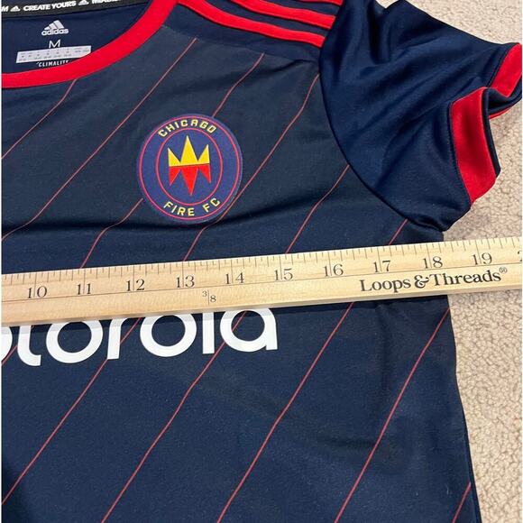 Adidas Chicago Fire MLS Soccer Jersey - Women's Size Medium - Picture 6 of 6
